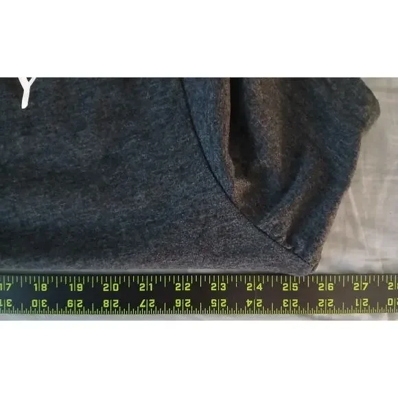 Holiday Time Graphic Naughty Nice I Tried T-Shirt Men's XXL Gray - Picture 6 of 7